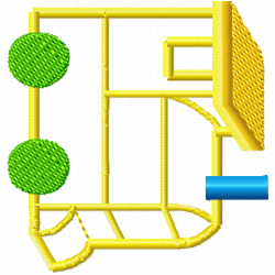 Kids And Toys Embroidery Design 5 Kids And Toys Embroidery Design 5